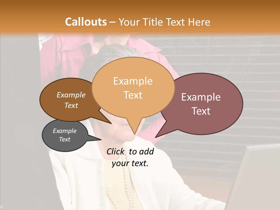 Portrait Home American PowerPoint Template