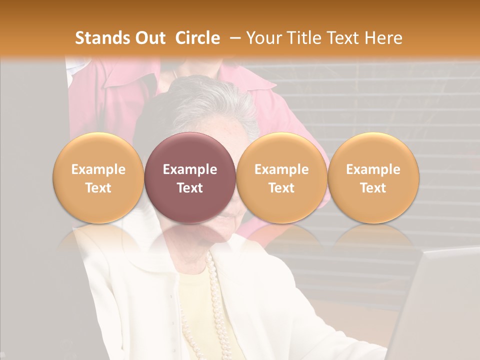 Portrait Home American PowerPoint Template