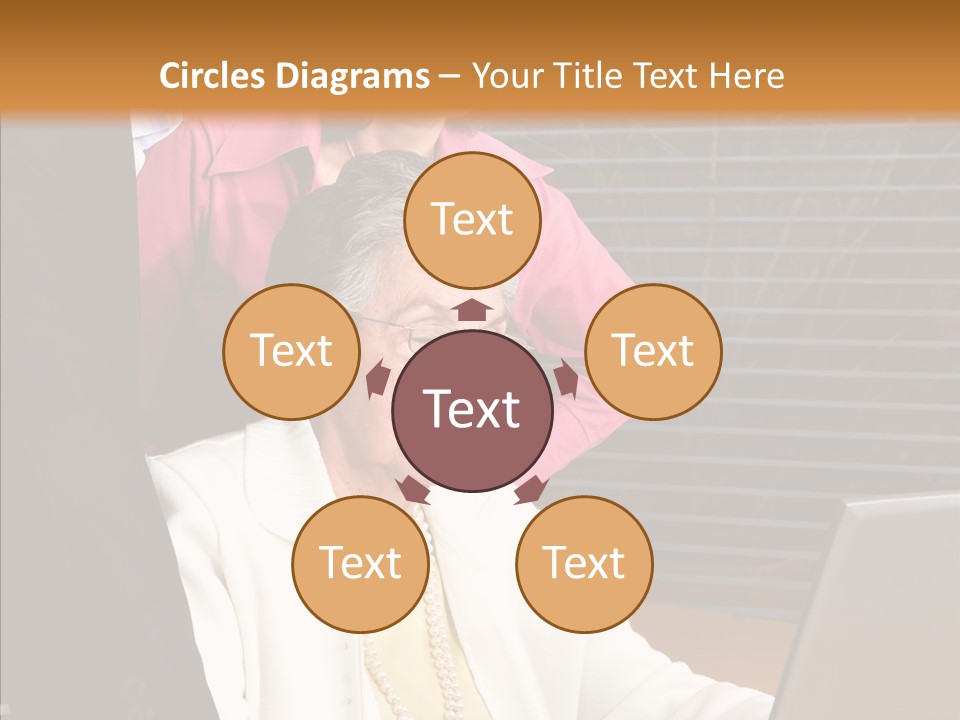 Portrait Home American PowerPoint Template