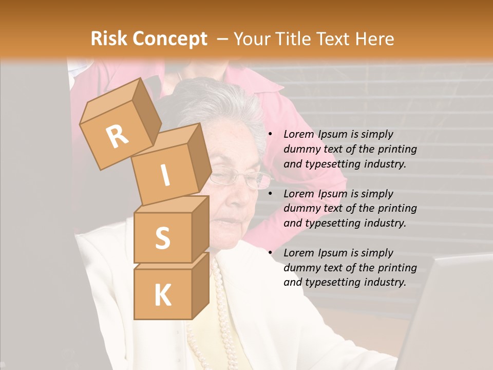 Portrait Home American PowerPoint Template