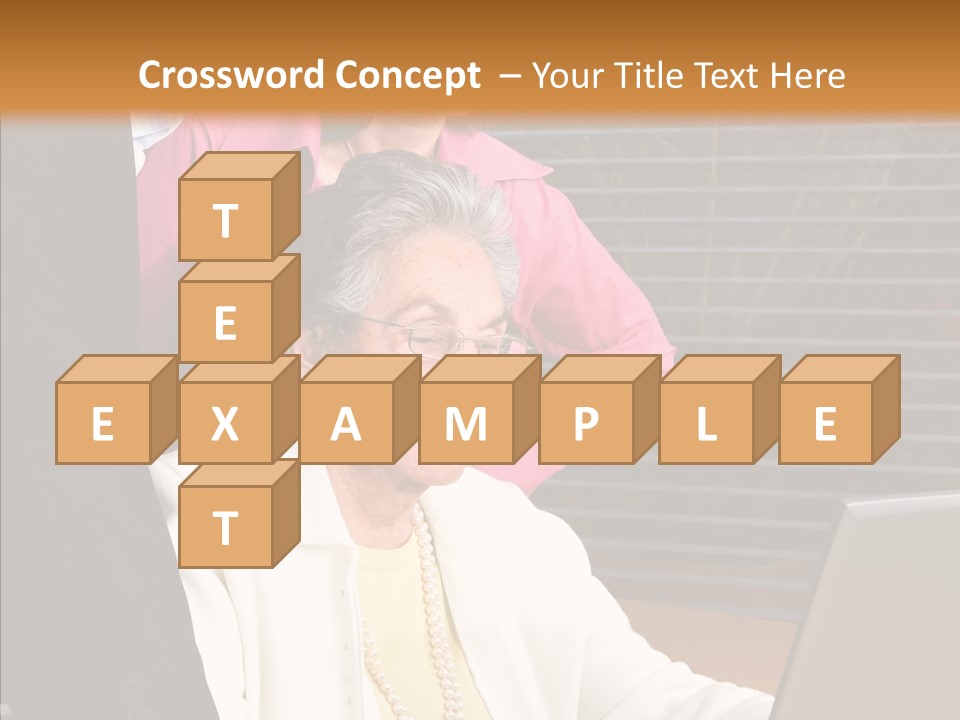 Portrait Home American PowerPoint Template