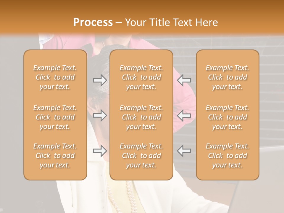 Portrait Home American PowerPoint Template