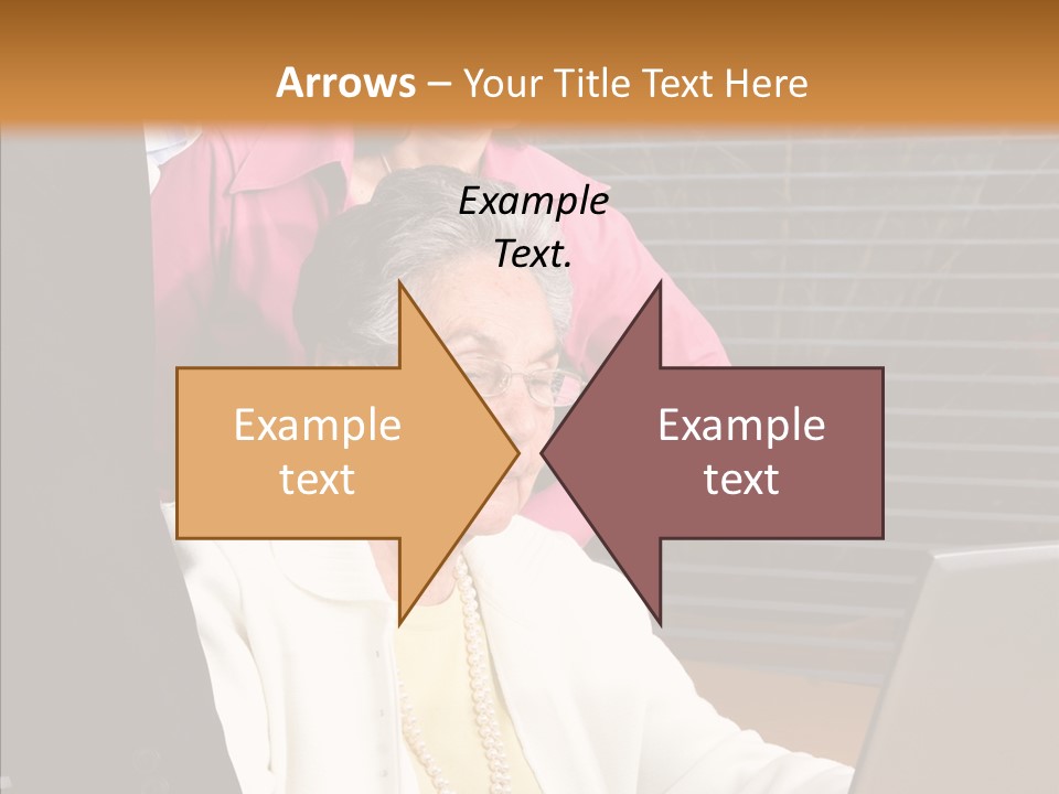 Portrait Home American PowerPoint Template