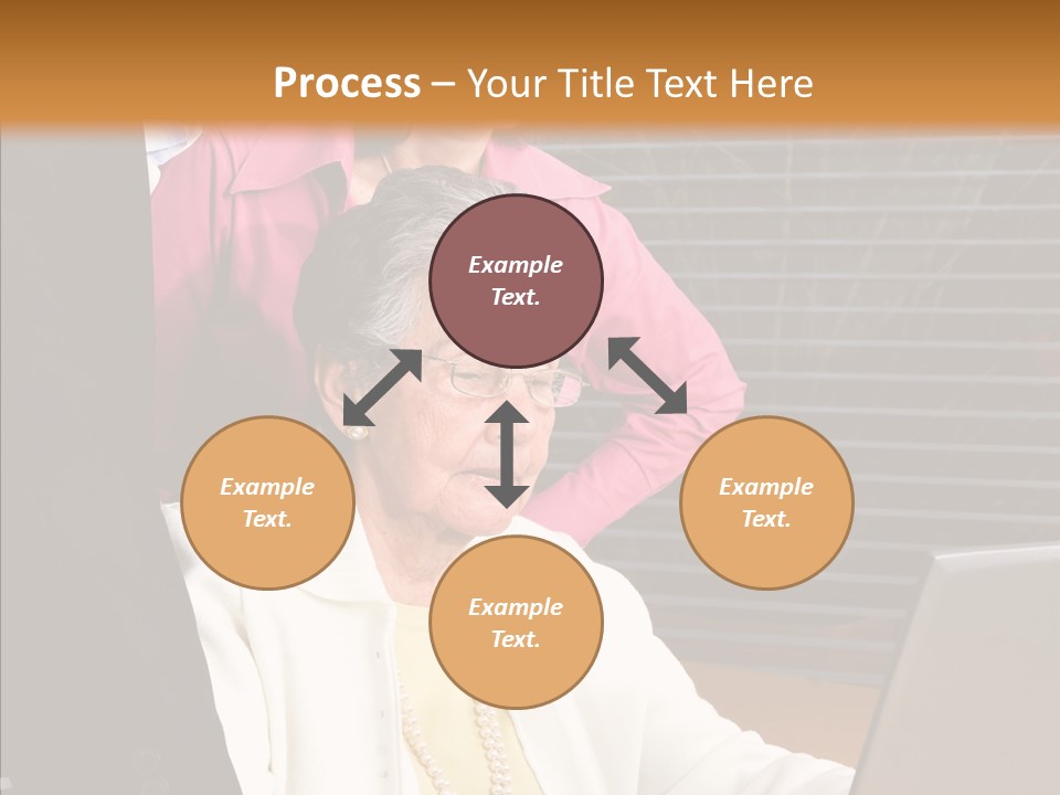 Portrait Home American PowerPoint Template