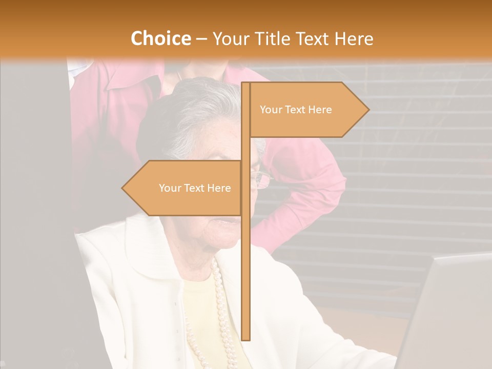 Portrait Home American PowerPoint Template