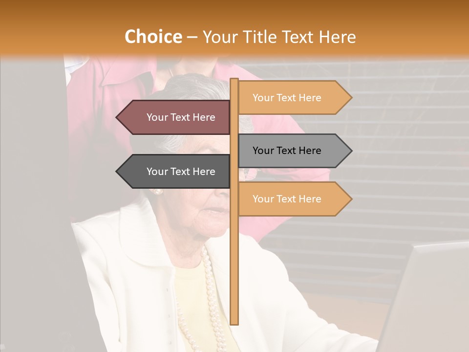 Portrait Home American PowerPoint Template