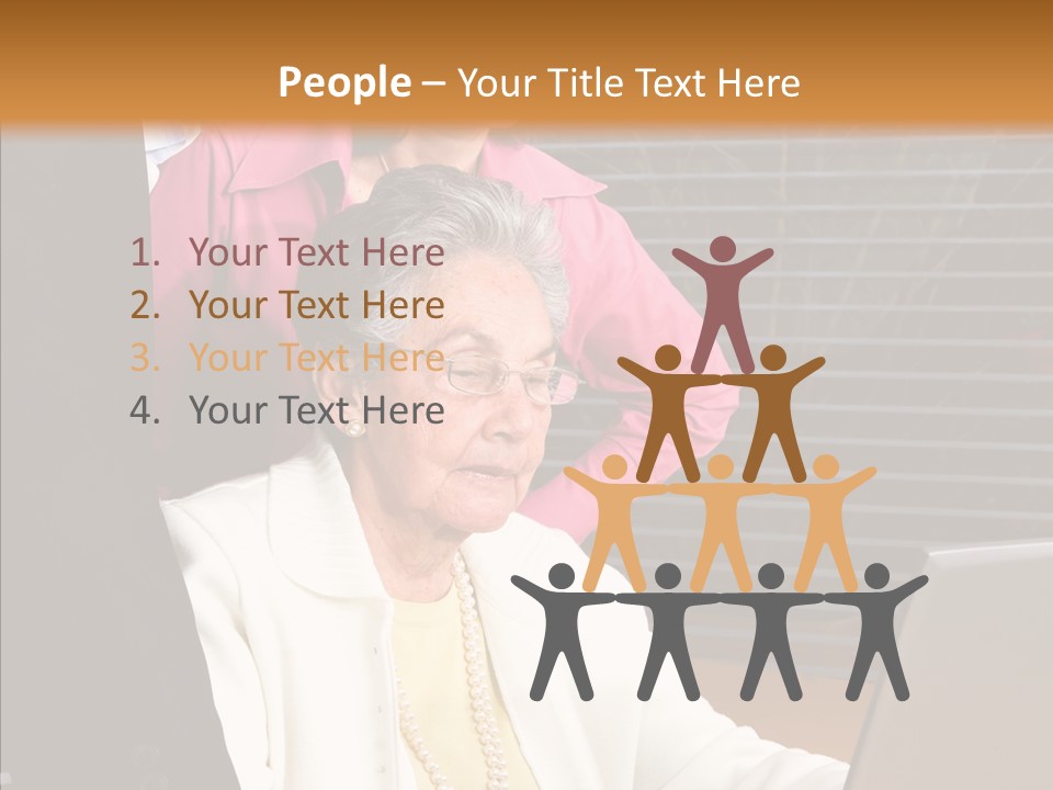 Portrait Home American PowerPoint Template