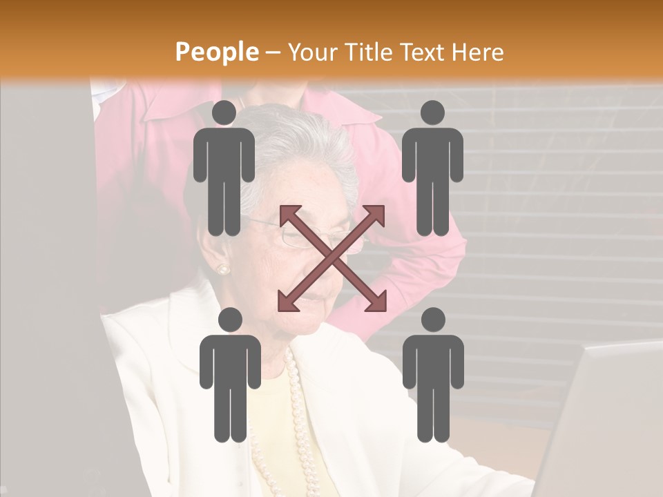 Portrait Home American PowerPoint Template