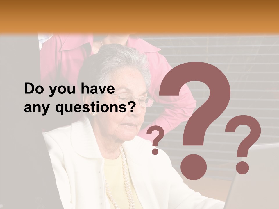 Portrait Home American PowerPoint Template