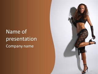 Women Dance Night PowerPoint Template