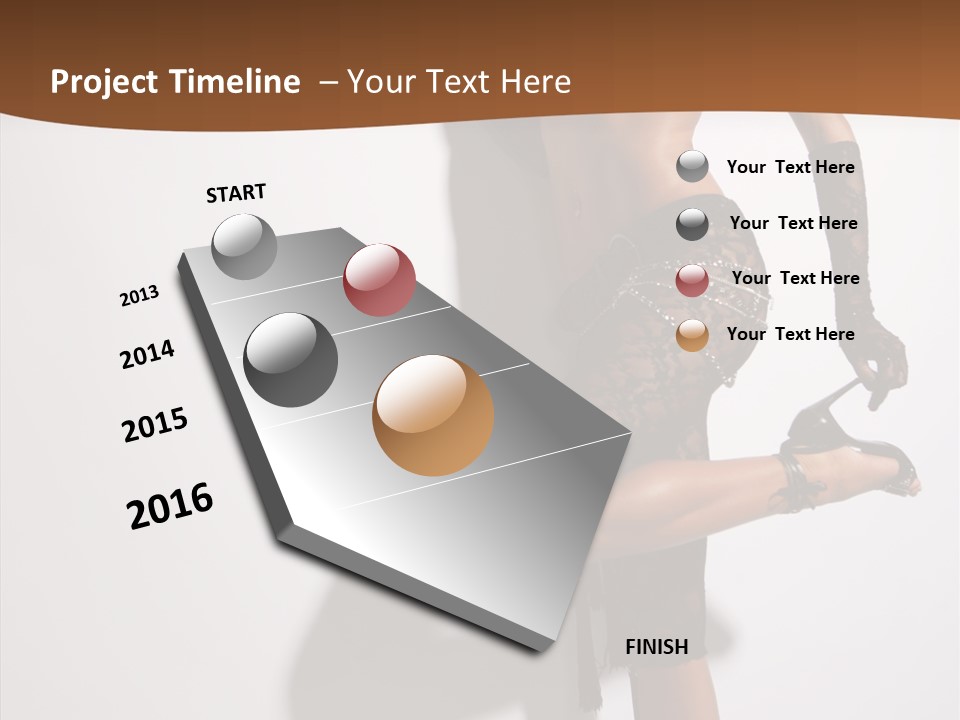 Women Dance Night PowerPoint Template