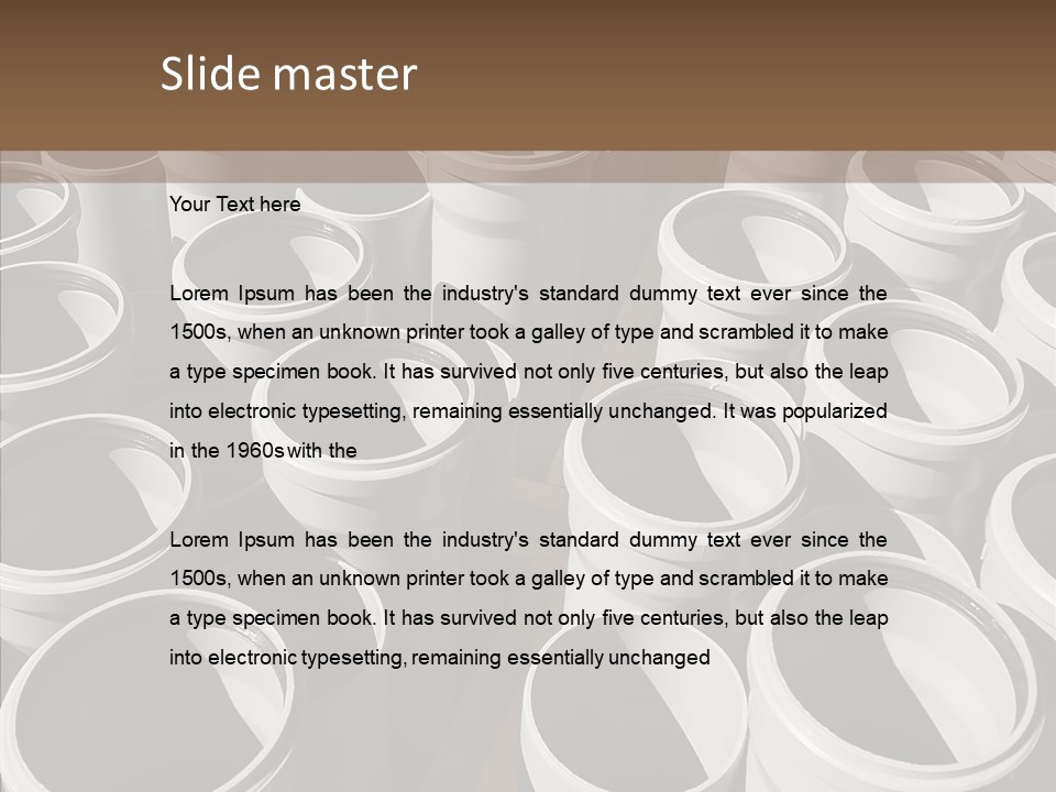 Sewer Contractor Stack PowerPoint Template