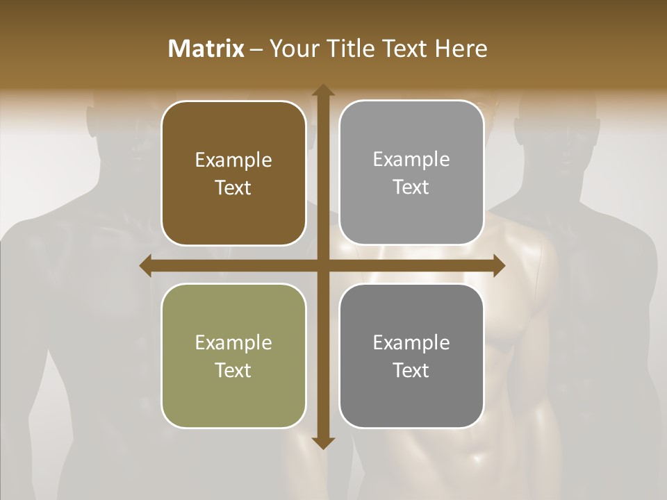 Close Up Plastic Person PowerPoint Template