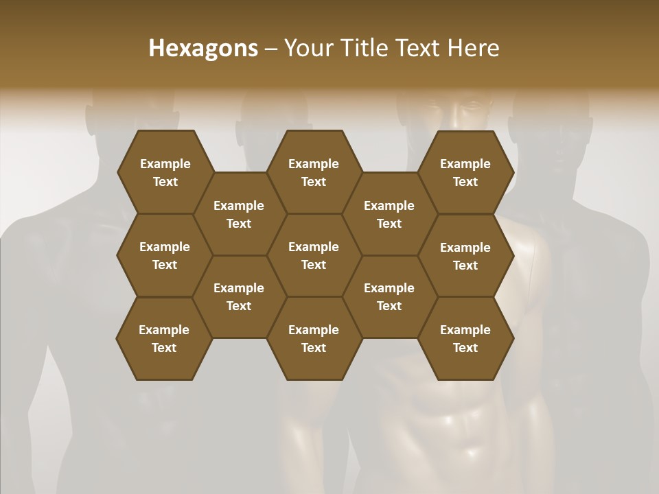 Close Up Plastic Person PowerPoint Template