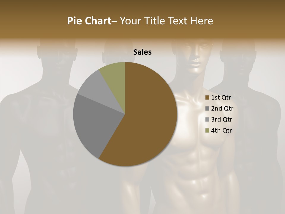 Close Up Plastic Person PowerPoint Template