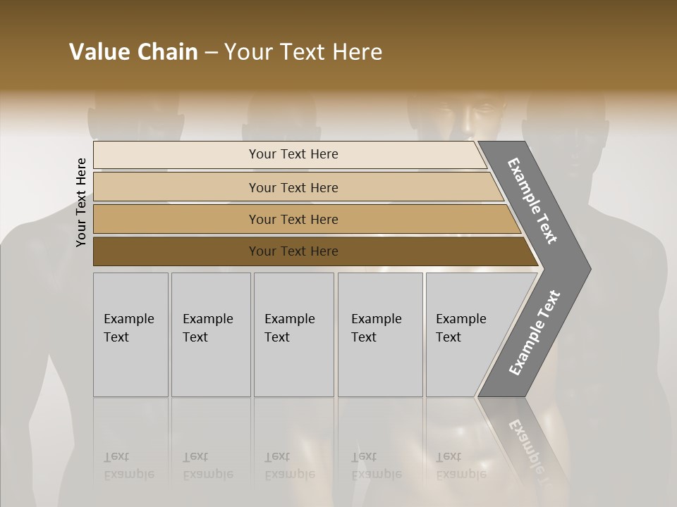 Close Up Plastic Person PowerPoint Template