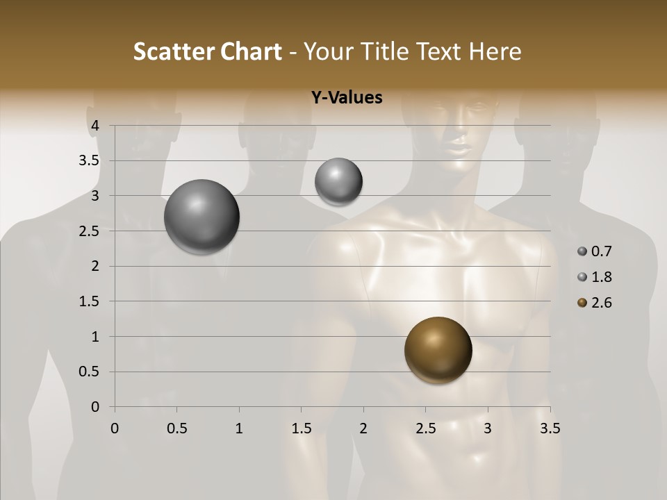 Close Up Plastic Person PowerPoint Template