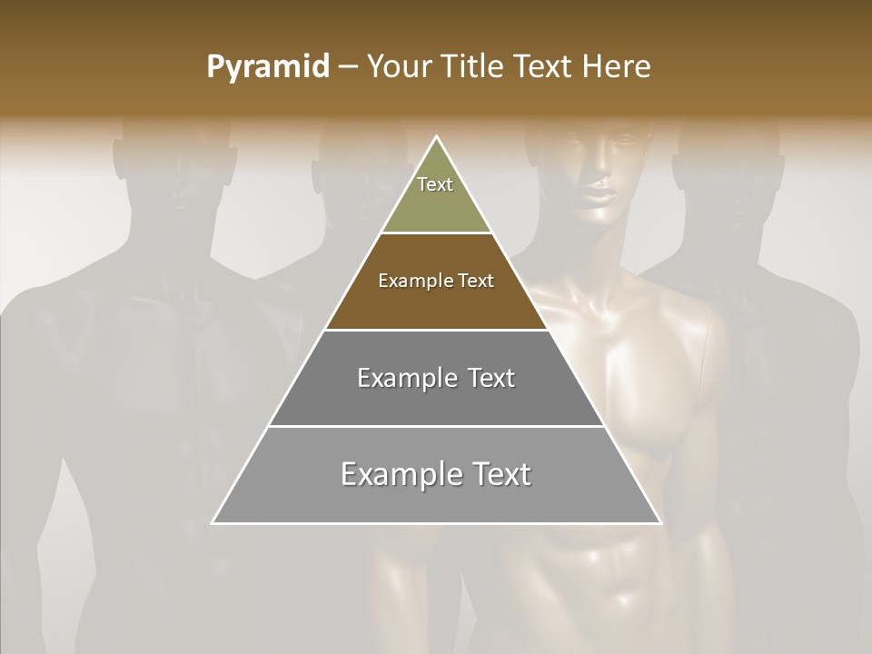 Close Up Plastic Person PowerPoint Template