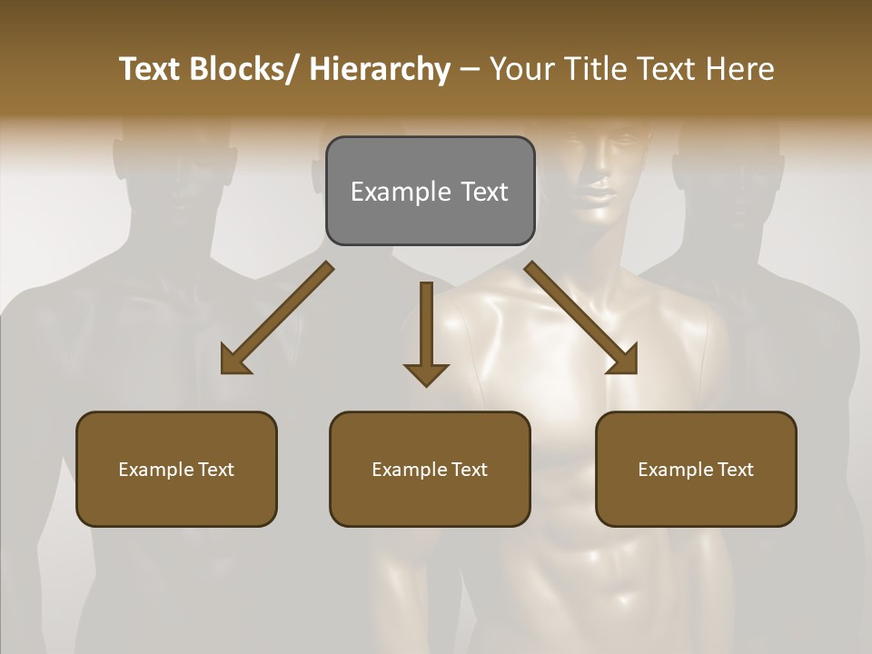 Close Up Plastic Person PowerPoint Template