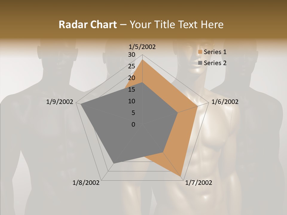 Close Up Plastic Person PowerPoint Template