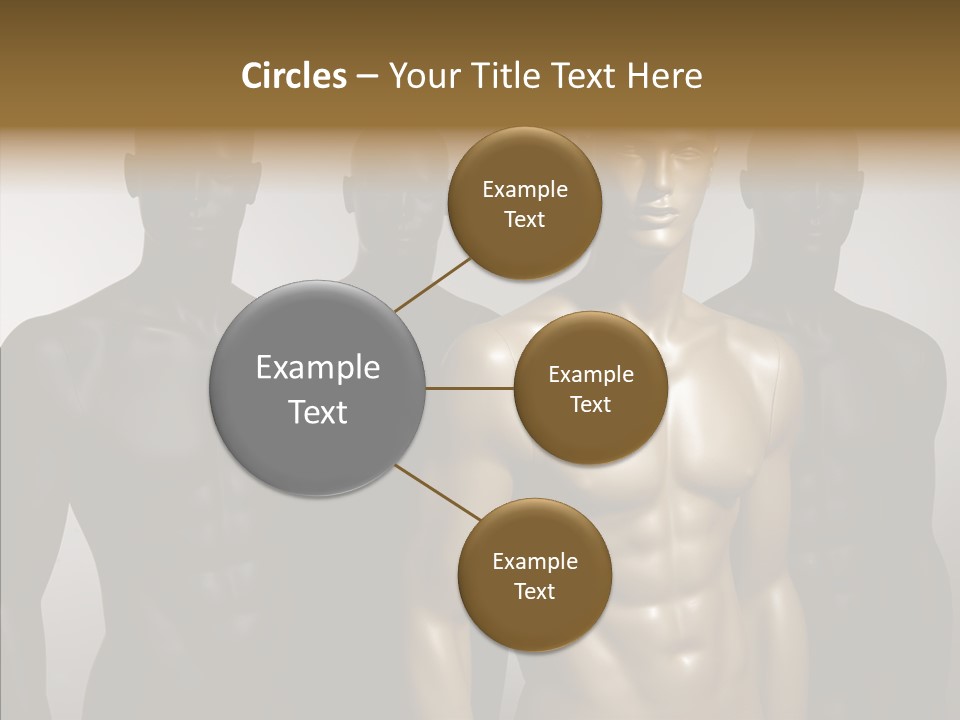 Close Up Plastic Person PowerPoint Template