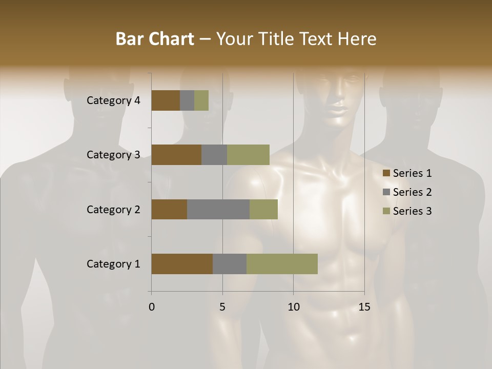 Close Up Plastic Person PowerPoint Template