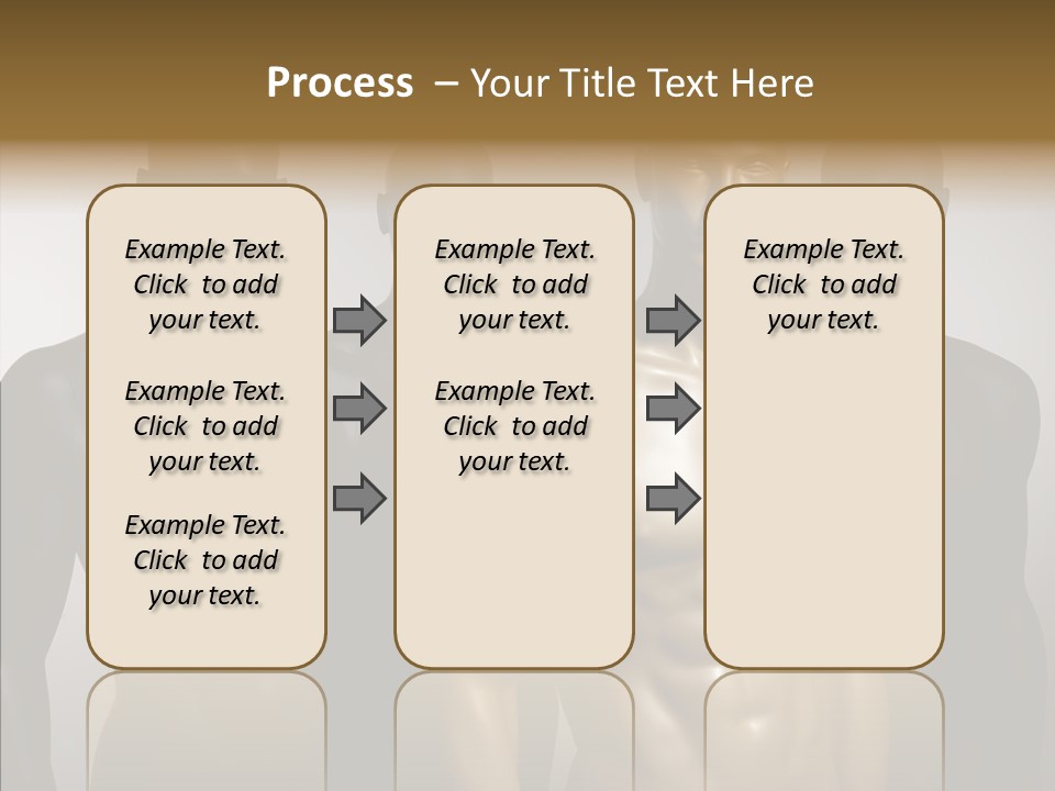 Close Up Plastic Person PowerPoint Template