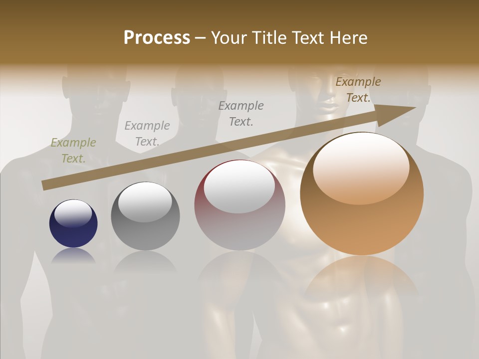 Close Up Plastic Person PowerPoint Template