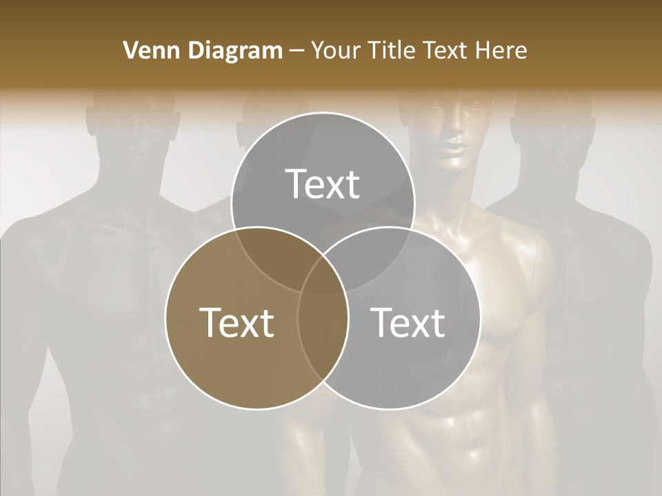 Close Up Plastic Person PowerPoint Template