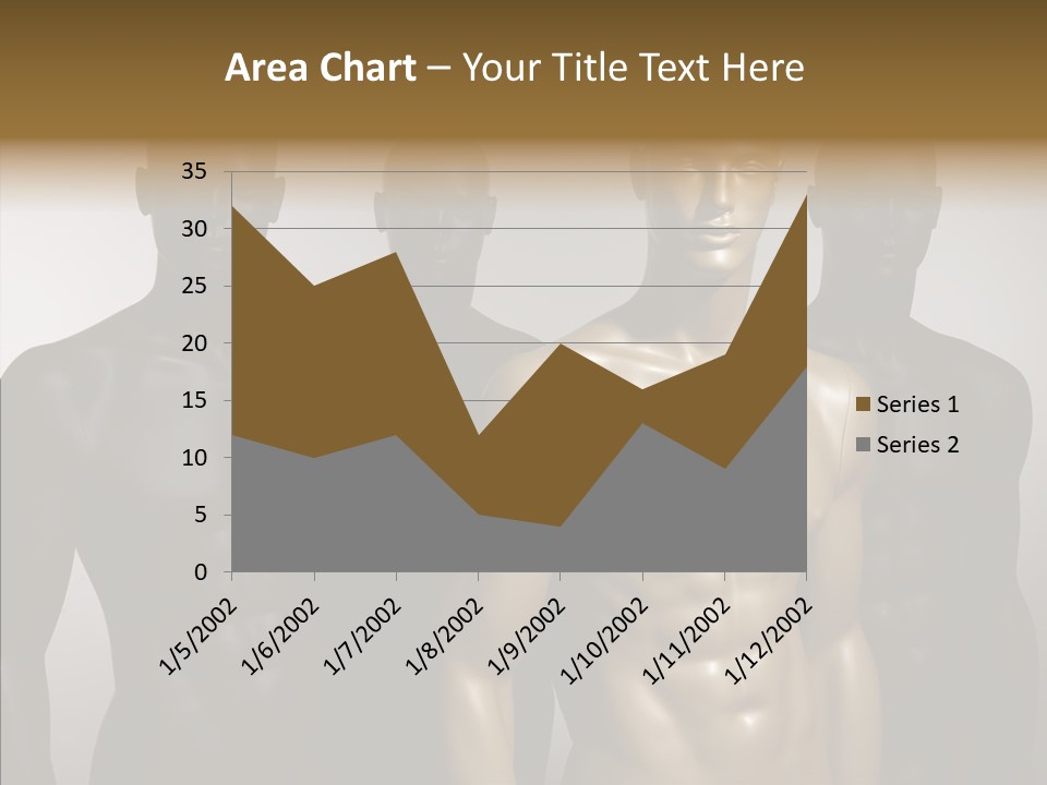 Close Up Plastic Person PowerPoint Template