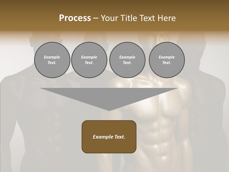 Close Up Plastic Person PowerPoint Template