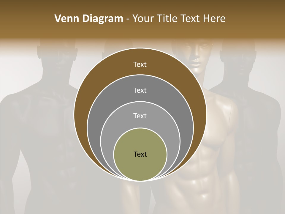Close Up Plastic Person PowerPoint Template
