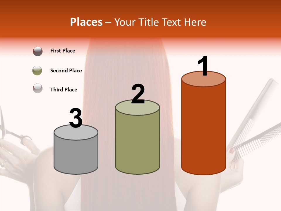 Tool Beauty Scissors PowerPoint Template