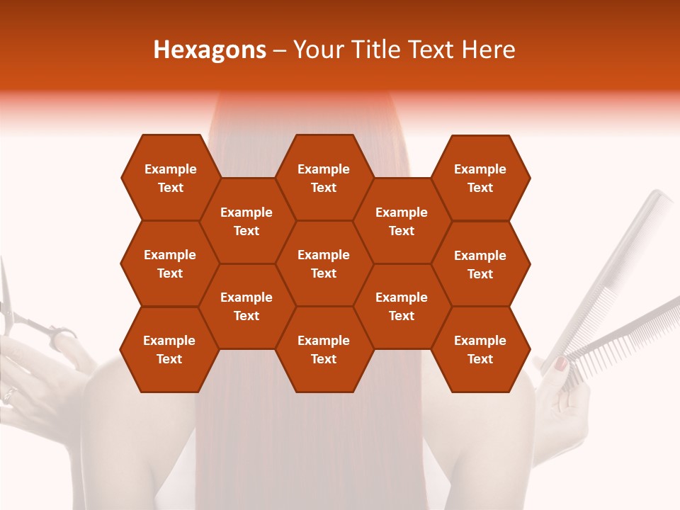 Tool Beauty Scissors PowerPoint Template