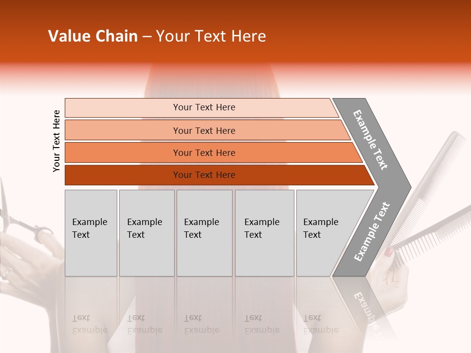 Tool Beauty Scissors PowerPoint Template