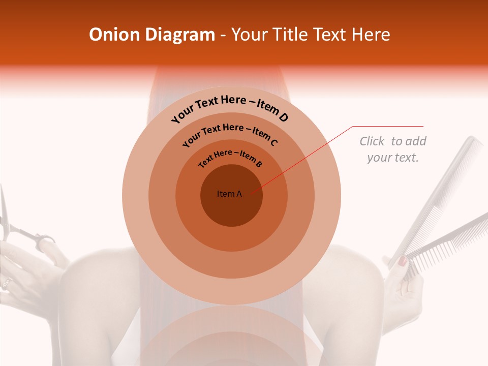 Tool Beauty Scissors PowerPoint Template
