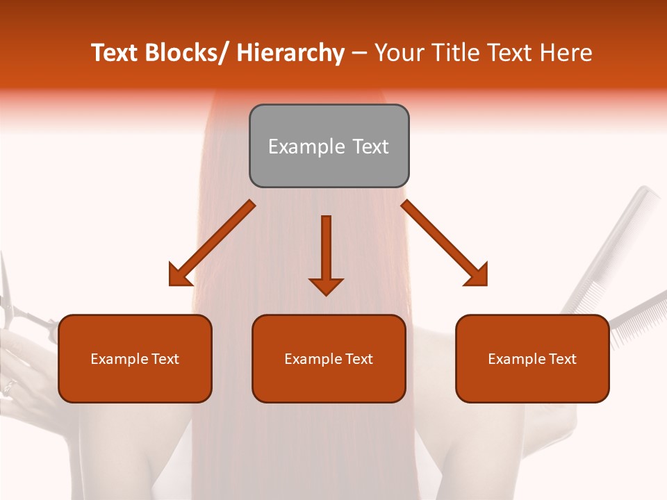 Tool Beauty Scissors PowerPoint Template