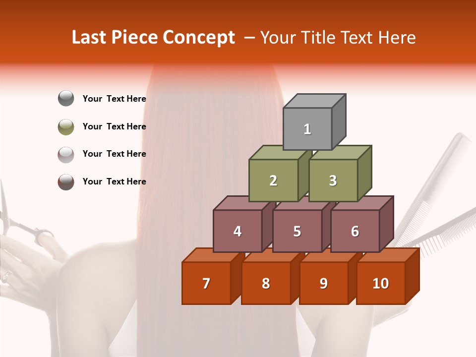 Tool Beauty Scissors PowerPoint Template