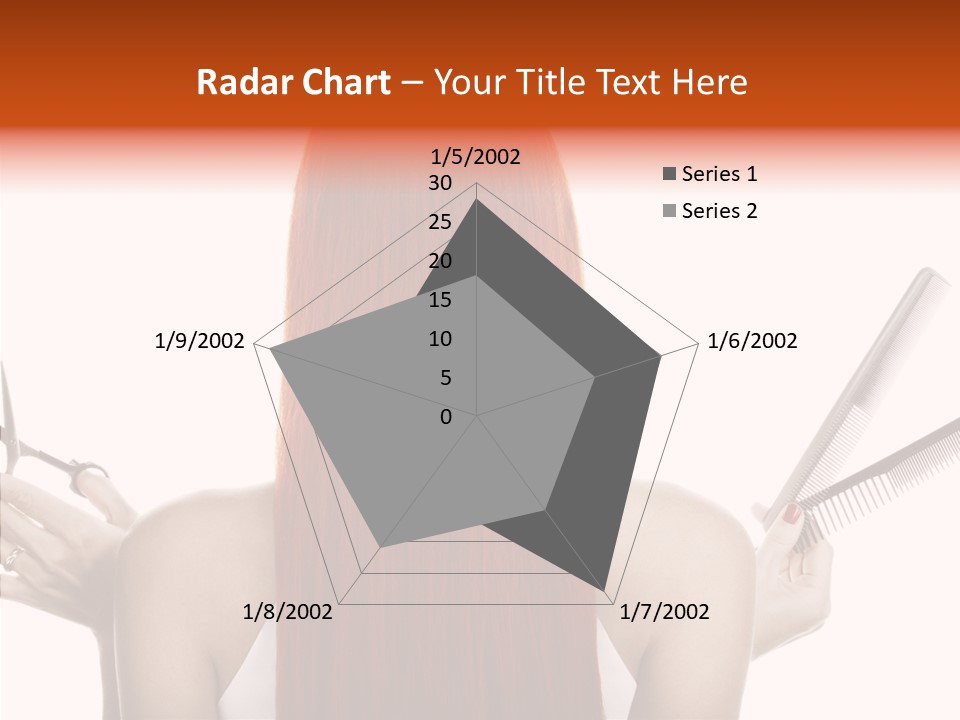Tool Beauty Scissors PowerPoint Template