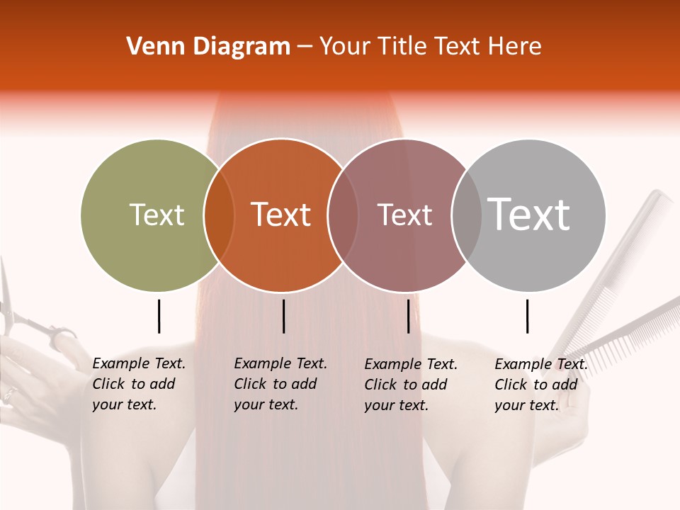 Tool Beauty Scissors PowerPoint Template
