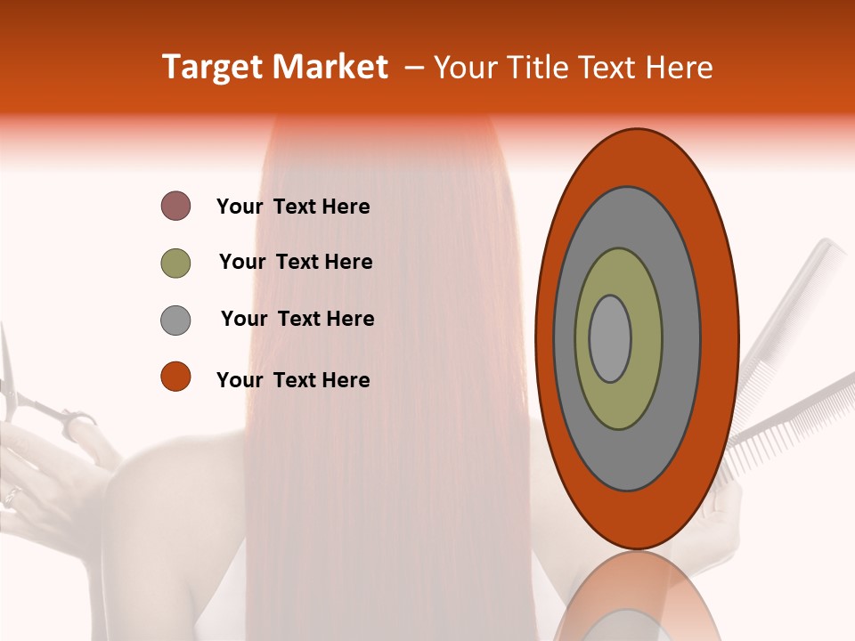 Tool Beauty Scissors PowerPoint Template