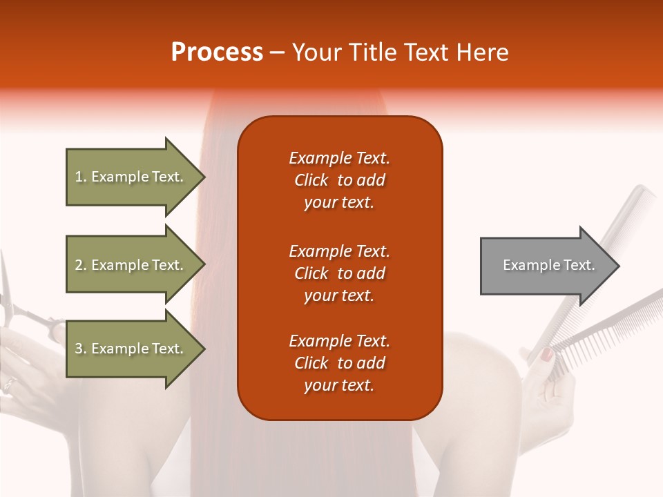 Tool Beauty Scissors PowerPoint Template