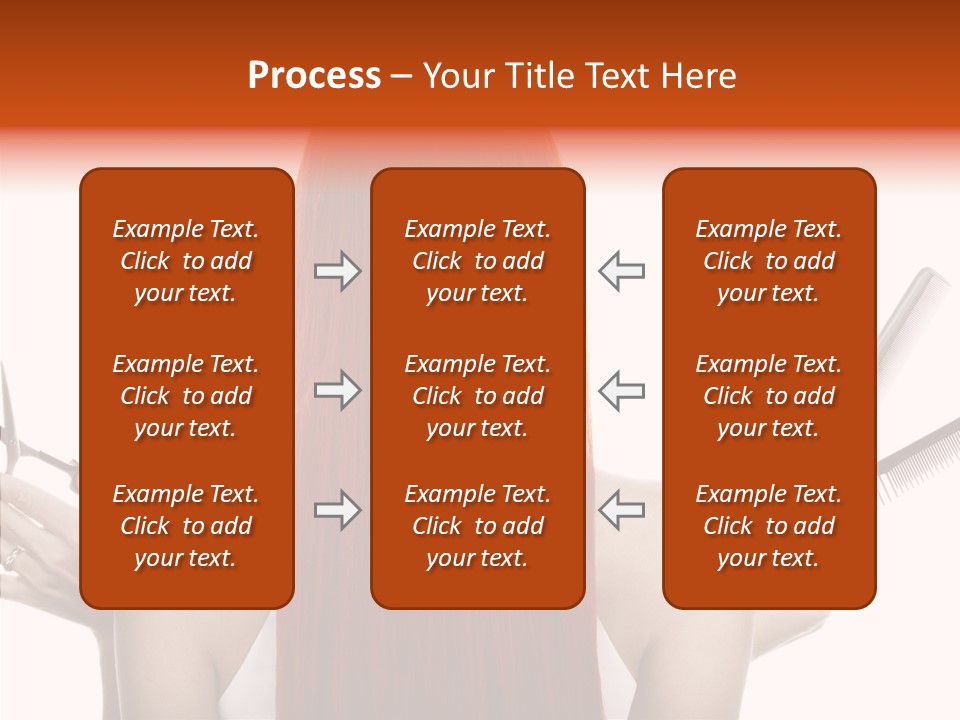 Tool Beauty Scissors PowerPoint Template