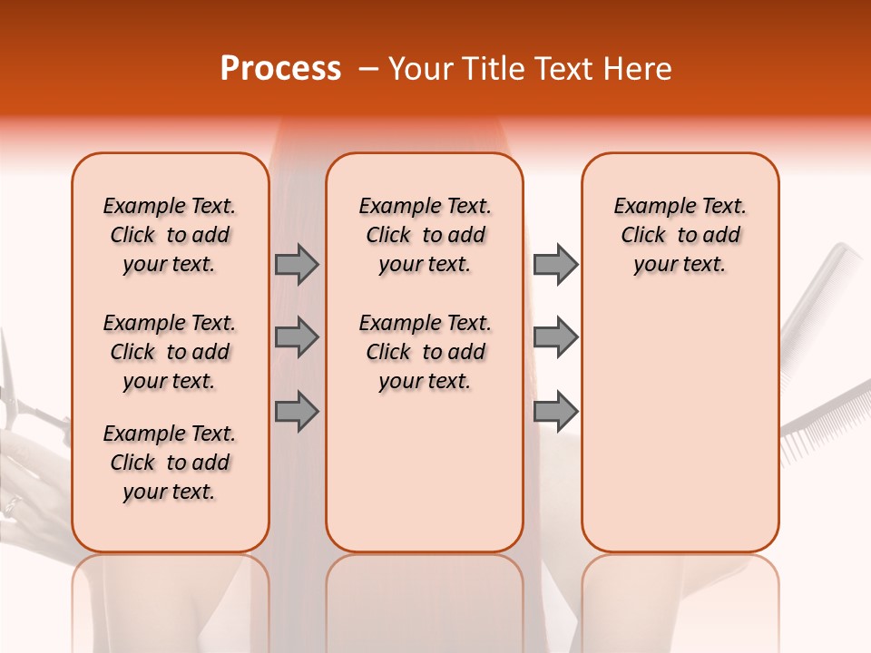 Tool Beauty Scissors PowerPoint Template