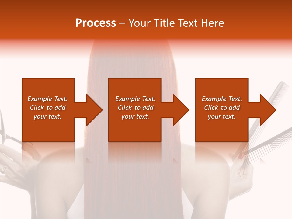 Tool Beauty Scissors PowerPoint Template