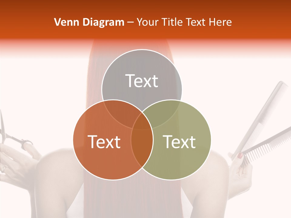 Tool Beauty Scissors PowerPoint Template