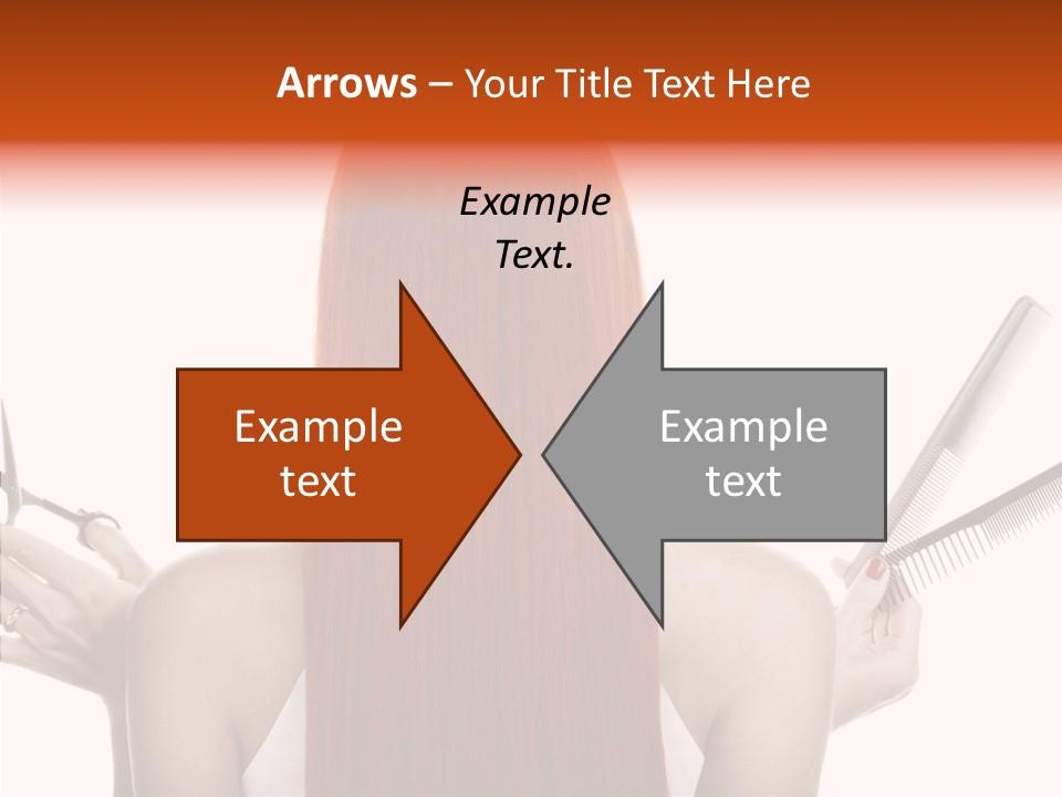 Tool Beauty Scissors PowerPoint Template