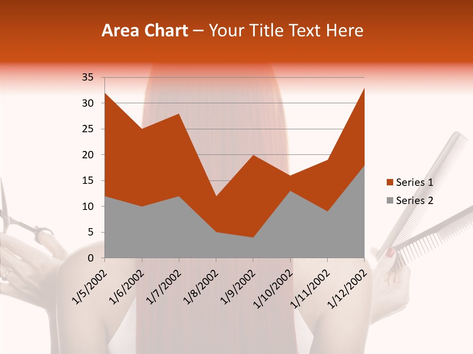 Tool Beauty Scissors PowerPoint Template