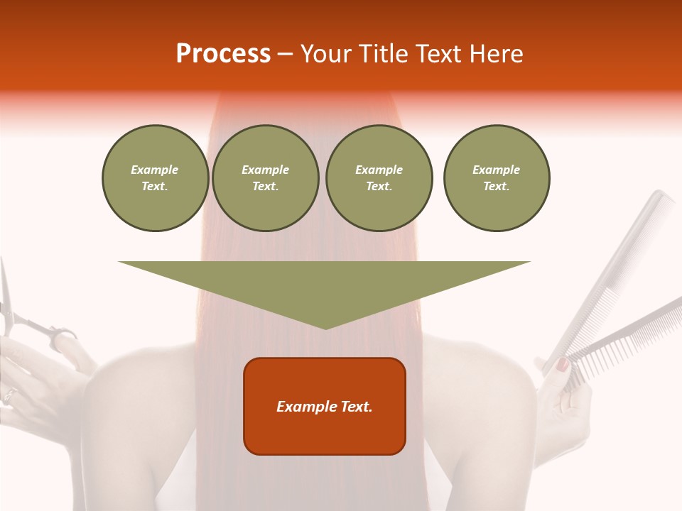 Tool Beauty Scissors PowerPoint Template