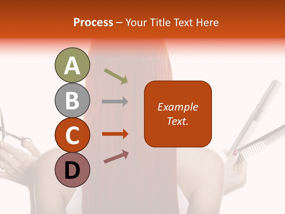 Tool Beauty Scissors PowerPoint Template